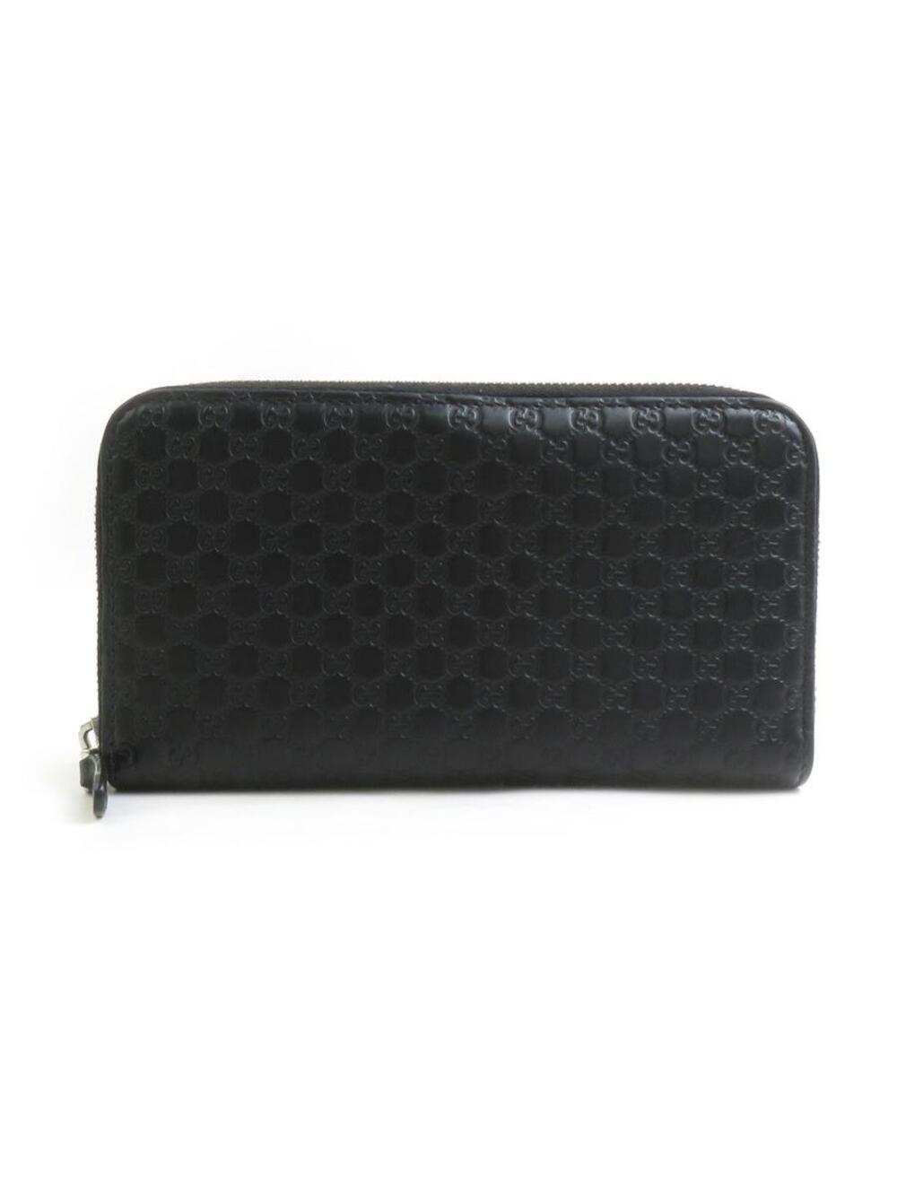 Auth Gucci Micro Guccissima Zip Around #268200G26B